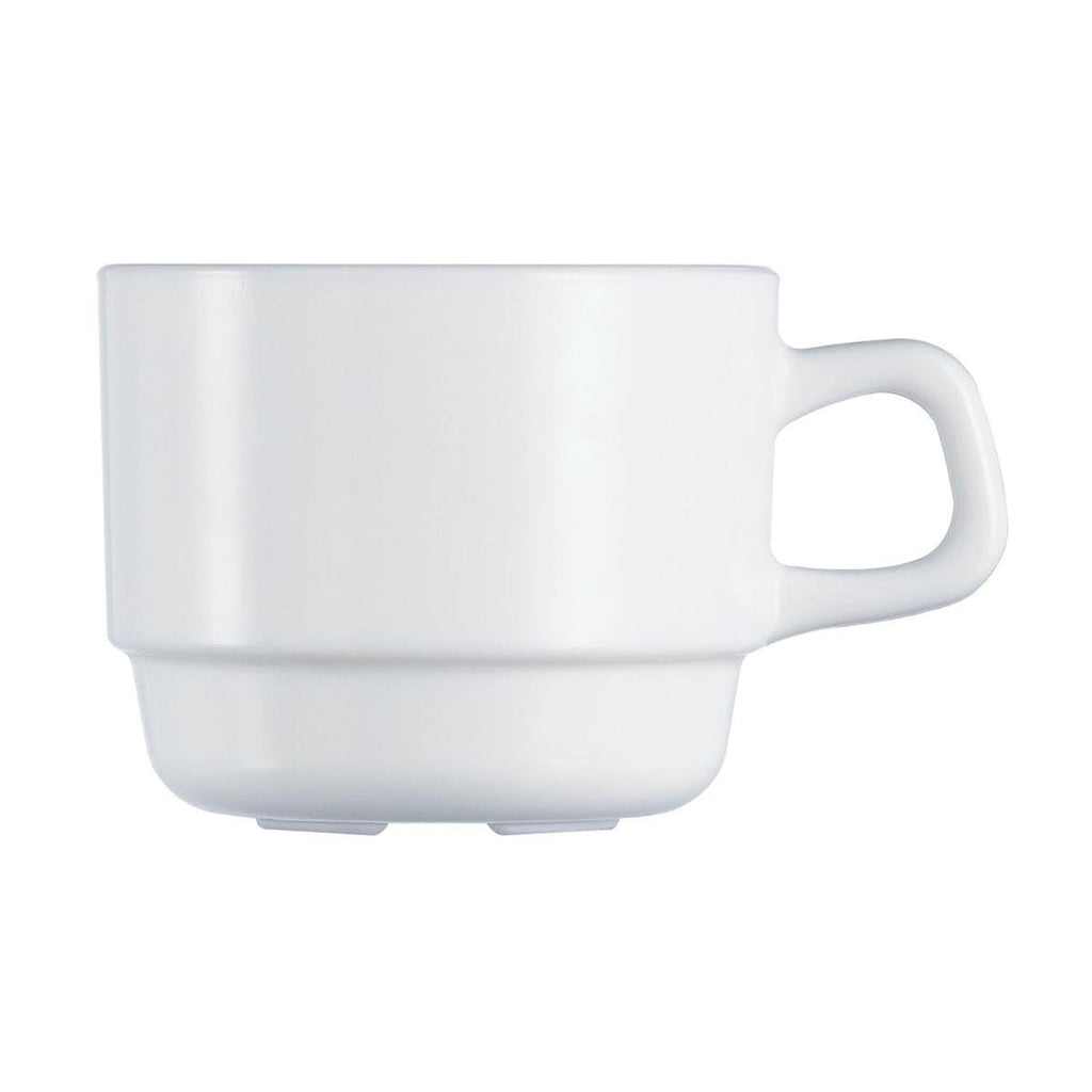 Arcoroc 22795 Tasse Restaurant, Blanc - Lot de 12