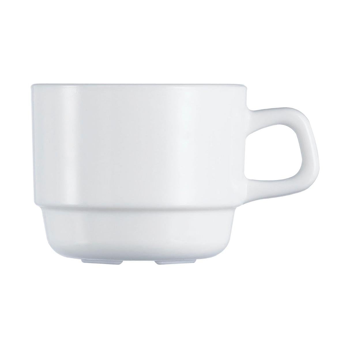 Arcoroc 22795 Tasse Restaurant, Blanc - Lot de 12