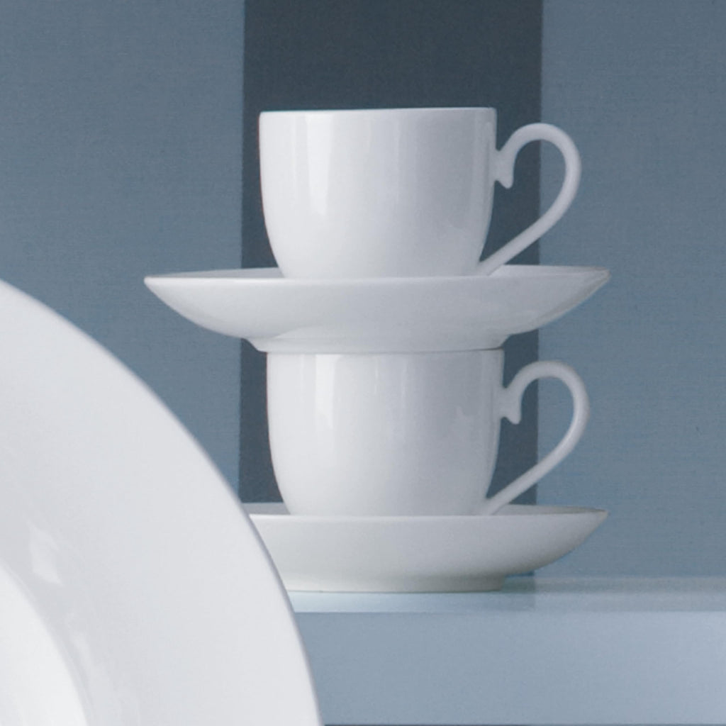 Villeroy & Boch Royal Tasse à moka/expresso, 100 ml, Porcelaine Premium Bone, Blanc