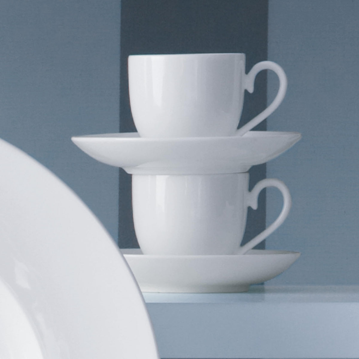 Villeroy & Boch Royal Tasse à moka/expresso, 100 ml, Porcelaine Premium Bone, Blanc